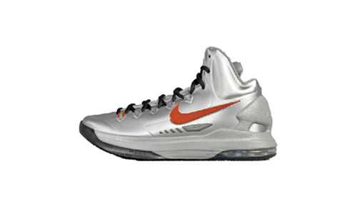 nike kd5 杜兰特 5代 554988 002 亮银