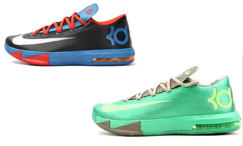 KD VI KD6 杜兰特 雷霆配色 中国竹 599424-004-301 团购