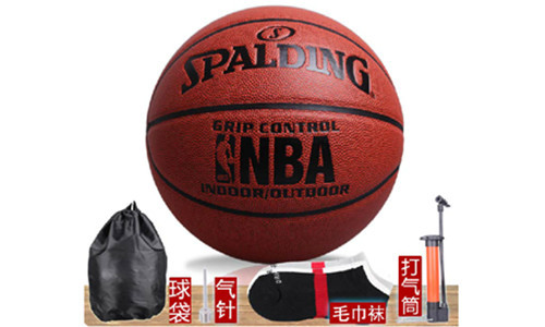 顺丰包邮 斯伯丁NBA 篮球 lanqiu水泥地耐磨室外比赛球 掌控74-221
