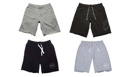 专柜正品 NIKE 水洗做旧 男夏季 纯棉运动休闲短裤 521896 533158