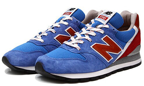 现货 原价1899 限量 美产 New Balance M996BB 蓝红色