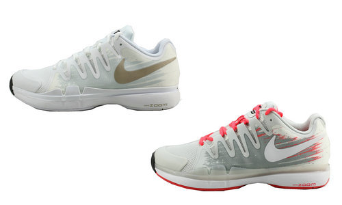 Nike Zoom Vapor 9.5 Tour 2014费德勒法网网球鞋 631458-001/100