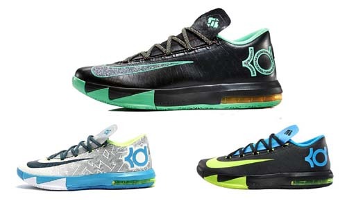 公司货KD VI 杜兰特6篮球鞋 599424-093/002/008/009/010/700/800