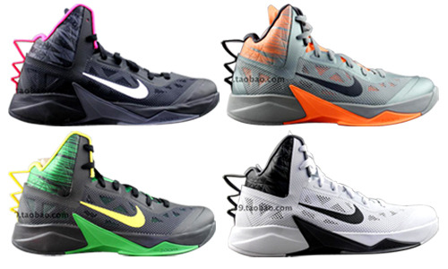 耐克Nike Zoom Hyperfuse 2013 HF2013 615896-002-004-302-006
