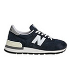 大码特价！New Balance 990N海军蓝美产