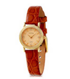 进口机芯！FIYTA 飞亚达 石英女士手表 L992.GGR