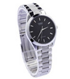 年轻时尚！Casio 卡西欧METAL FASHION系列不锈钢石英男表