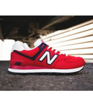 大码：New Balance 新百伦 574 常春藤 红蓝配色