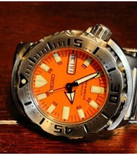 好价：Seiko SRP309 银橙配色 新水鬼自动机械潜水表