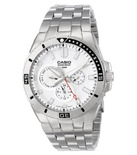 折扣！Casio MTD-1060D-7AVDF男士不锈钢三眼表