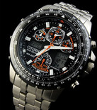 好价：Citizen JY0010-50E 超级空中之鹰 电波钛合金男表