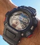 好表！CASIO G9000-1V 泥人系列 经典三防赛车表