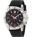 Movado 800系列2600100 男式防水精钢计时手表