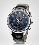 好表 SEIKO SSC209 四眼计时太阳能男表