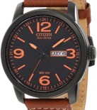 骚橙！西铁城BM8475-26E 光动能手表