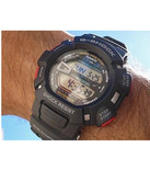 推荐！Casio G9000-1V 卡西欧泥人系列三防运动手表