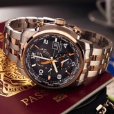 折扣！Citizen AT9016-56H 五局电波男士手表