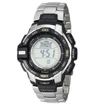 无码好价！CASIO  Pro Trek PRG270D-7CR 太阳能登山表
