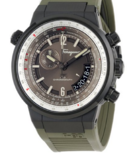 高大上！菲拉格慕 FQ2010013 F-80黑色离子镀男表