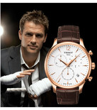 经典款 Tissot天梭男士计时石英手表