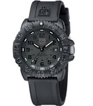 酷范儿十足！Luminox 3051.BLACKOUT 海豹突击队军用手表