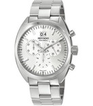 大牌！Movado 0606477  男士 计时码不锈钢手表