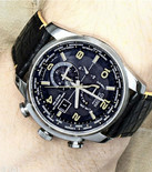 限量版！CITIZEN AT9010-28F光动能五局电波男表