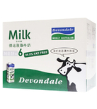 营养健康！Devondale德运 脱脂牛奶 1L*6