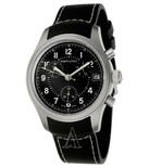 近期好价！HAMILTON 卡其系列三眼男表