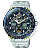 近期好价！Citizen 空中之鹰系列 JY0040-59L 男士电波光动能表