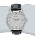 时尚大气 Movado摩凡陀男士经典皮带石英手表