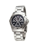 半价！浪琴 康卡斯潜水系列黑盘石英男表