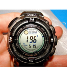 新低价！CASIO 卡西欧 PAW1500T-7V 太阳能登山表