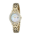 送女友！精工Seiko 太阳能施华洛世奇水晶女表