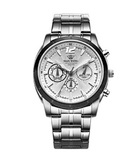 瑞士机芯！Tianwang 天王 三眼指针时尚石英手表