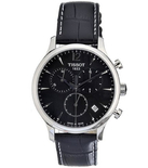 三眼计时！天梭 T0636171605700 石英男表