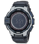 再降7刀！CASIO卡西欧PRG-270-7CR太阳能反显登山表