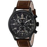 超值好价！Timex天美时T49905户外探险三眼计时男表