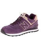 New balance 新百伦 WL574 女款金色饰边休闲鞋