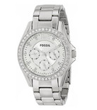 超值！Fossil ES3202  精美水钻多功能时装女表