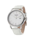 好价！Coach 蔻驰  时尚白色皮带 经典日历 女士石英手表 14501229