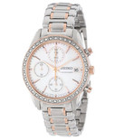 精工女子SNDY18不锈钢珍珠母表盘手表