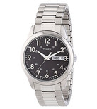 天美时男士T2M932银音扩张带手表