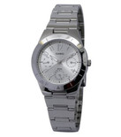 再次特价！Casio卡西欧指针系列电子三眼精钢女表