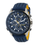 蓝天使特别版！西铁城 AT8020-03L 男士光动能手表