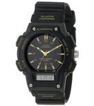 好价！Casio AQ150W-1EV 西欧运动双显防水男表