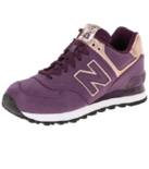 好价！New Balance WL574 女士复古运动鞋