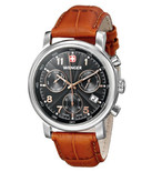 千元好表！威戈(Wenger)男款三眼计时多功能防水手表