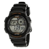 运动腕表！Casio AE-1000W-1AVDF 十年电力男表