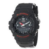 经典！卡西欧 G100-1BV G-Shock 经典款双显户外手表